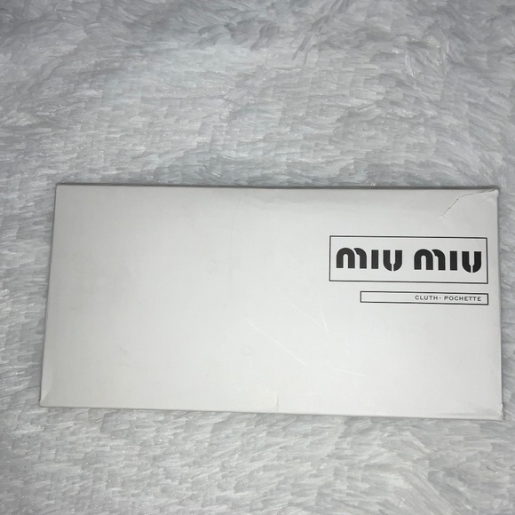 NIB MUI MUI CLUTCH - POCHETTE VIP - Picture 14 of 16